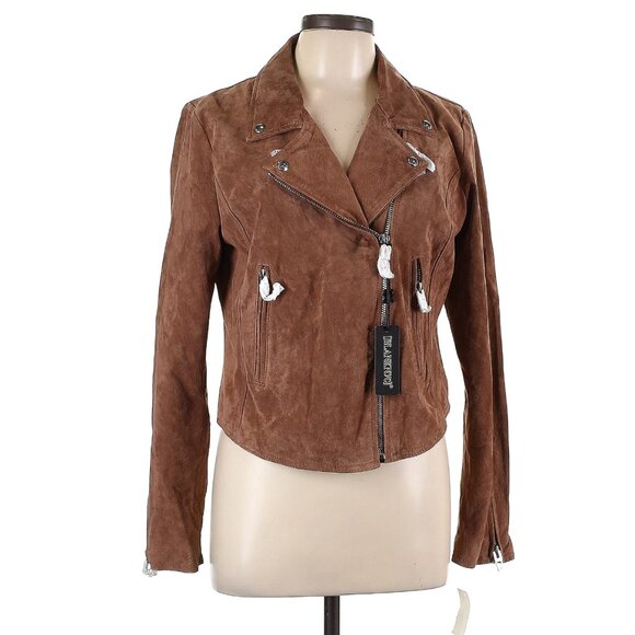 🍁🍂 NWT Blank NYC Leather jacket - Picture 1 of 9